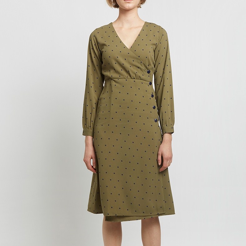 wild-pony-wrap-dress-pois polka-dots-wrap-dress