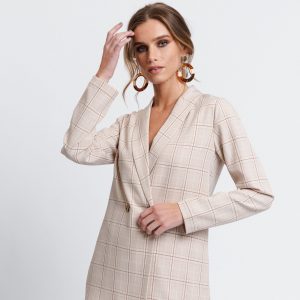 maja check blazer