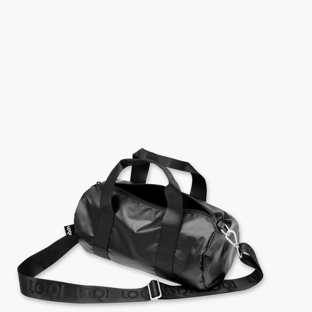 WE.MM.BM-LOQI-metallic-black-medium-weekender-loqi