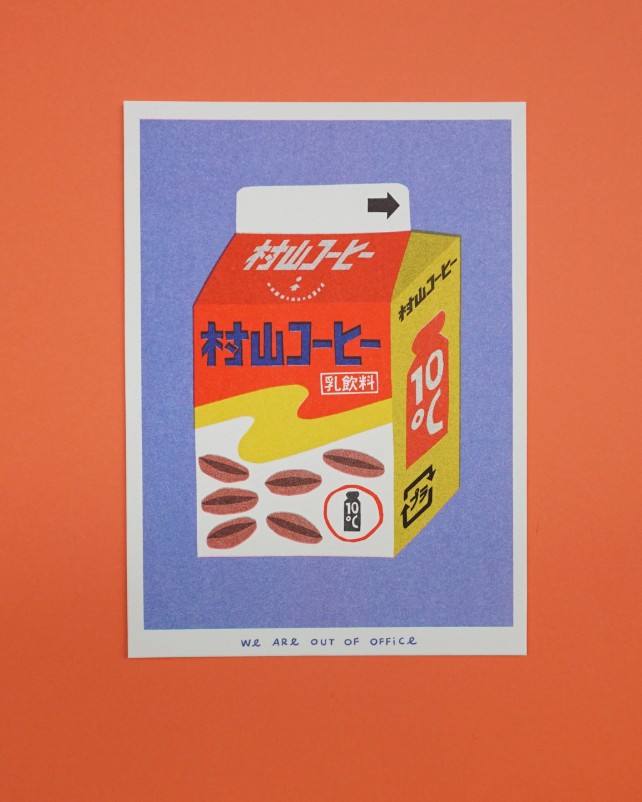 coffee-milk-riso-print